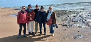 Sortie à la plage après le stage